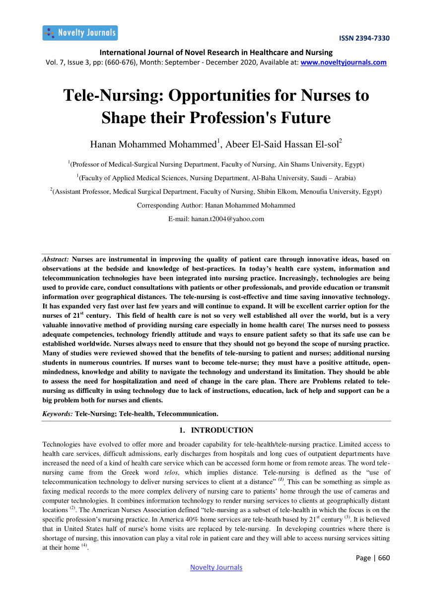 https://www.researchgate.net/publication/347927551_Tele-Nursing_Opportunities_for_Nurses_to_Shape_their_Profession's_Future